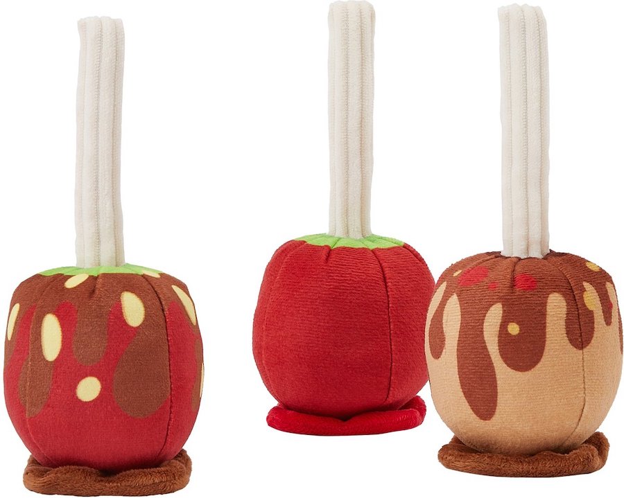 candy apples dog toys