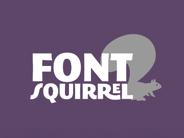 Screen shot of Font Squirrel - free fonts for commercial use.
