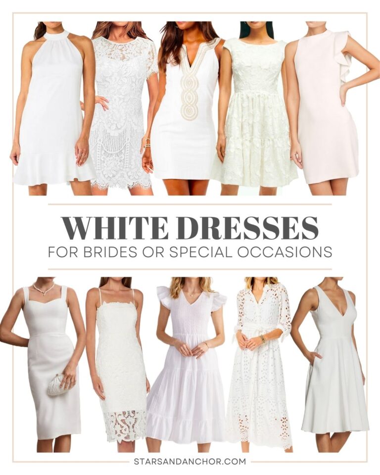 20 Stunning White Dresses for the BridetoBe for Your Engagement Party — free download
