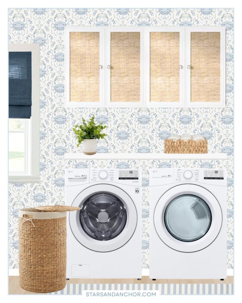 How to Create a Modern Coastal Laundry Room You’ll Actually Enjoy ...